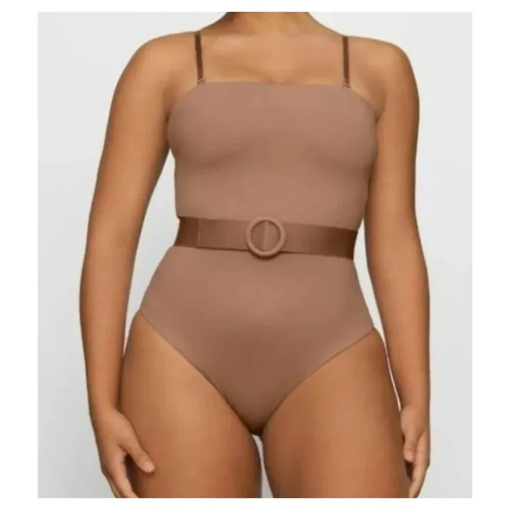 Sculpting Swim Strapless One Piece Sienna